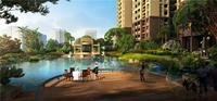 碧园·海公馆精工湖景效果图