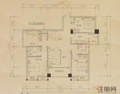 【7#楼B户型】4室2厅2卫1厨2阳台