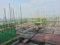 楼面施工现场-钢筋使用