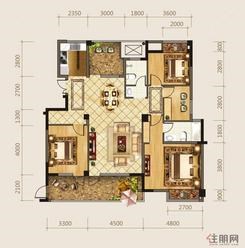 【B1】4室2厅2卫1厨2阳台