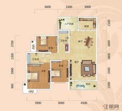 【5#D1】3室2厅2卫1厨1阳台