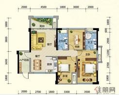 【12-F-3 三房两厅两卫 】3室2厅2卫