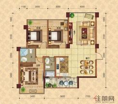 【3栋A\B户型】3室2厅2卫1厨1阳台