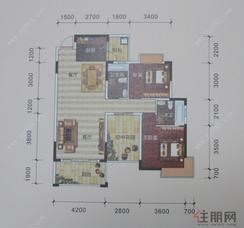 【15#楼1、3单元】3室2厅2卫1厨2阳台