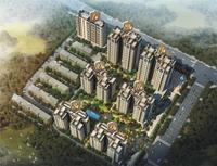 碧园·海公馆楼栋号俯瞰图