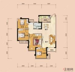 【J户型】4室2厅1卫1厨1阳台