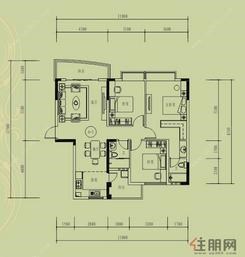 【二期A-1户型】3室2厅2卫1厨2阳台