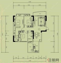【二期C-1户型】3室2厅2卫1厨2阳台