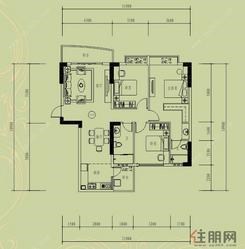 【二期C-2户型】3室2厅2卫1厨2阳台