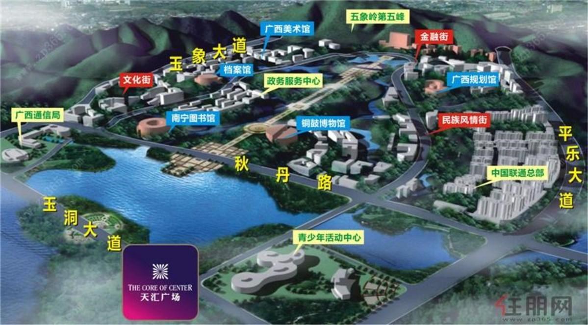 合景天汇广场区位图