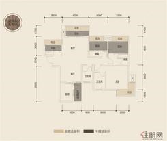 【大商汇·锦城B2】4室2厅2卫1厨4阳台