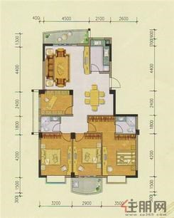 【G5户型】4室2厅2卫1厨2阳台