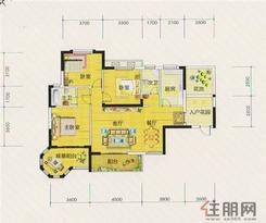 【B3户型】3室2厅2卫1厨2阳台