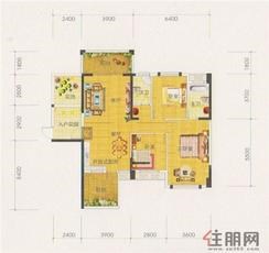 【C2户型】3室2厅2卫1厨2阳台