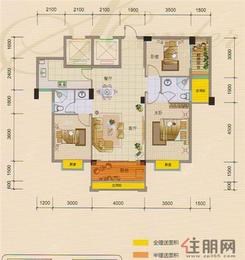 【1、3、5号楼B户型】3室2厅2卫1厨2阳台
