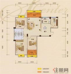 【3、5号楼F户型】4室2厅2卫1厨2阳台