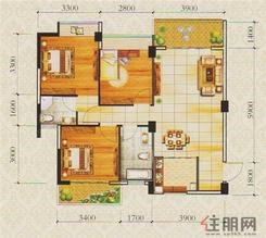 【B户型】3室2厅2卫1厨2阳台