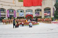 售楼部开放现场