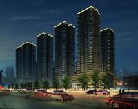 夜景透视效果图