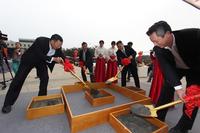 桂林高新万达广场全线封顶 (6)