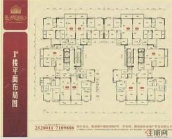 【1#楼平面布局图】