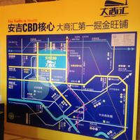 大商汇项目区位图