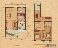 【A7户型】2室2厅2卫1厨4阳台