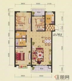 【A2户型】3室2厅2卫1厨2阳台
