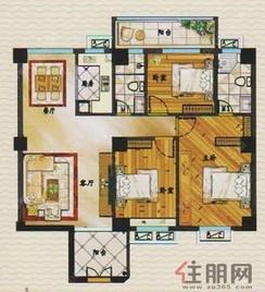 【2#楼C户型】3室2厅2卫1厨2阳台