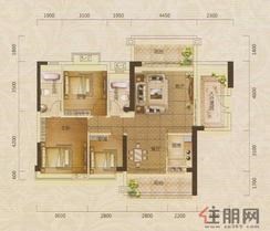 【8/12座01、02单元】3室2厅2卫1厨2阳台
