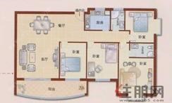 【A户型】4室2厅2卫1厨1阳台