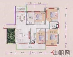 【A户型】4室2厅2卫1厨2阳台