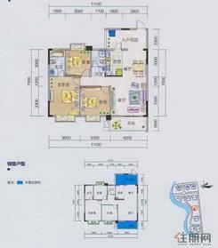 【5#B户型】3室2厅2卫1厨2阳台
