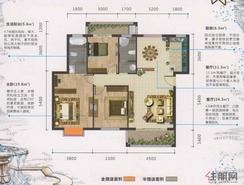 【H户型】3室2厅2卫1厨2阳台
