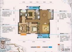 【C户型】3室2厅2卫1厨2阳台