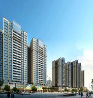 春江嘉园沿街透视图