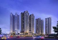 时代茗城沿街夜景