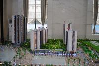 宏桂香兰花园沙盘实景图