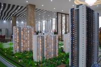 宏桂香兰花园沙盘实景图