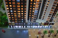 宏桂香兰花园沙盘实景图