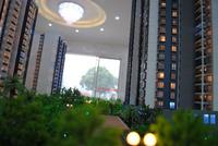 宏桂香兰花园沙盘实景图