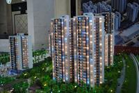 宏桂香兰花园沙盘实景图