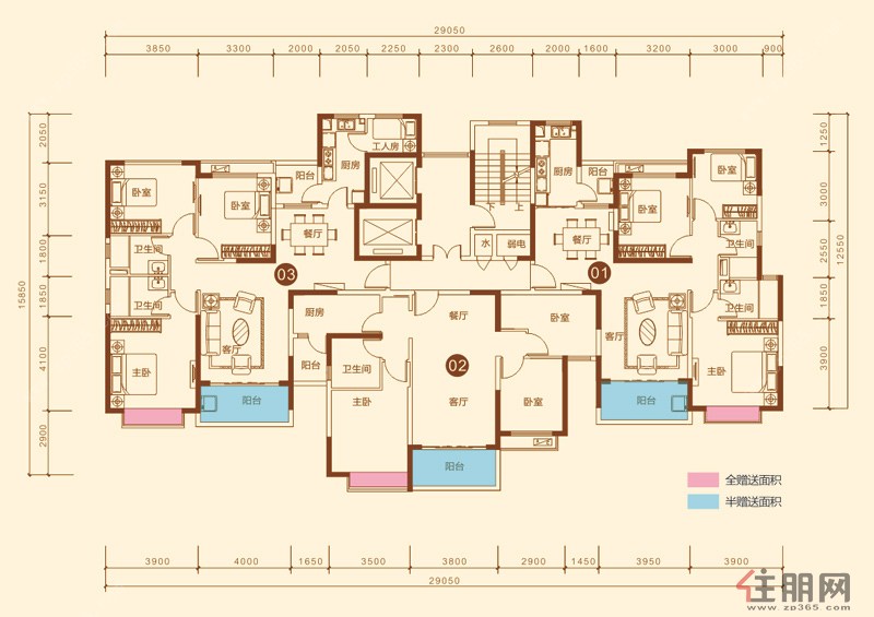 南宁·恒大绿洲_户型_南宁·恒大绿洲价格_东兴县住朋网_新房