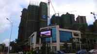 部分楼栋已建立的很高