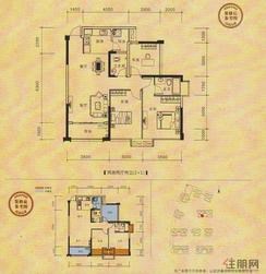 【9#1单元01号房】3室2厅2卫1厨3阳台