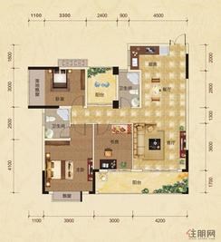 【赤瑛轩C10-C户型】3室2厅2卫1厨2阳台