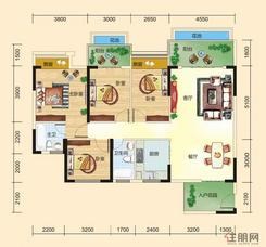 【7#2单元01户型】4室2厅2卫1厨2阳台
