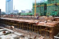 正在做地下停车场