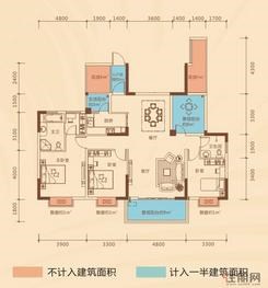 【8#户型】4室2厅2卫1厨3阳台