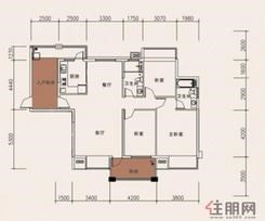 【富森领峰户型图】